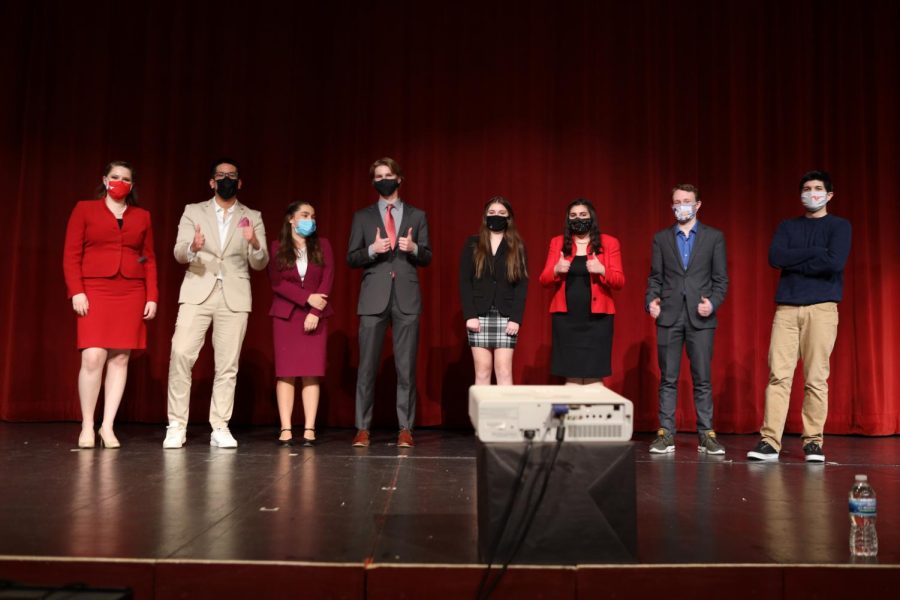 Speech claims first place at State
