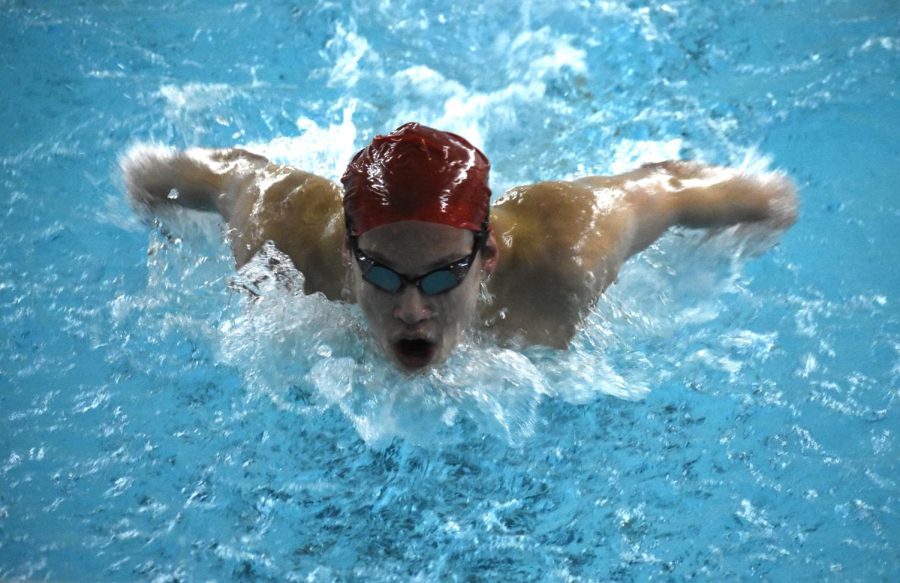 Boys’ swim and dive record: 7-4. Isaac Martin, senior 