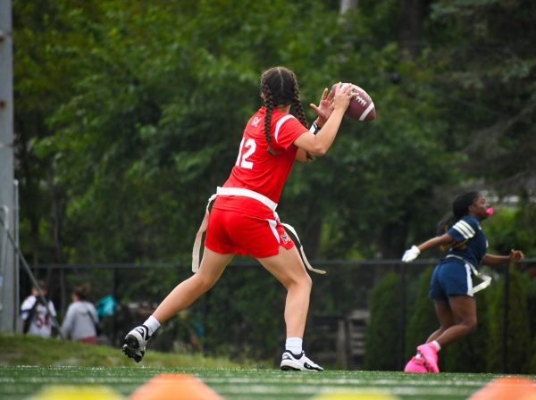 Making history: First ever flag football team makes season debut
